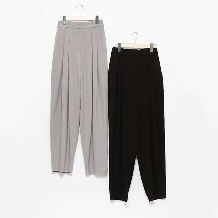 [LADIES] [AJUGA.] Tuck Pants (Adult Size),Black, medium image number 17