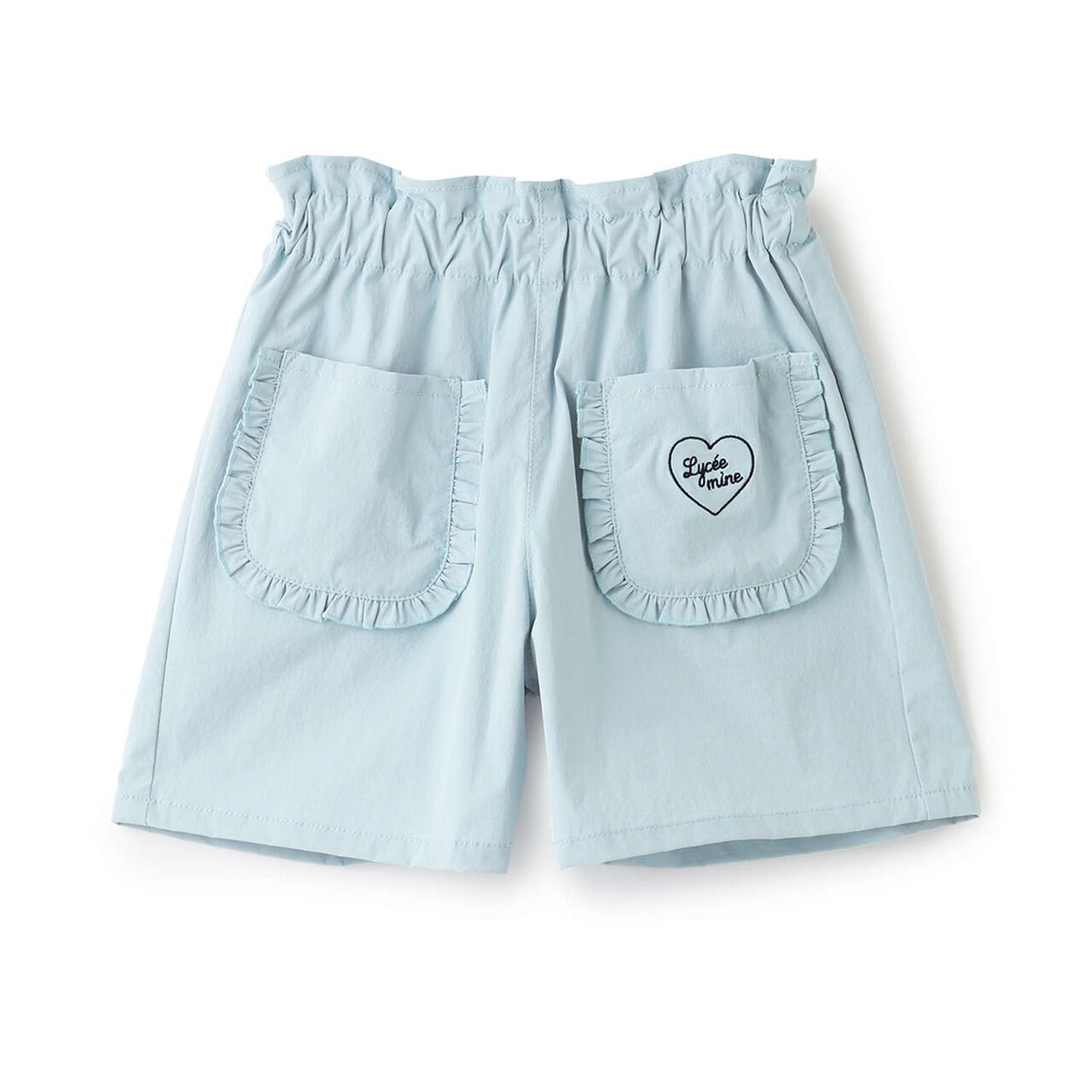 [Land and Water Use] Frill Pocket Shorts for Girls [Kids' Clothing],Red, large image number 5