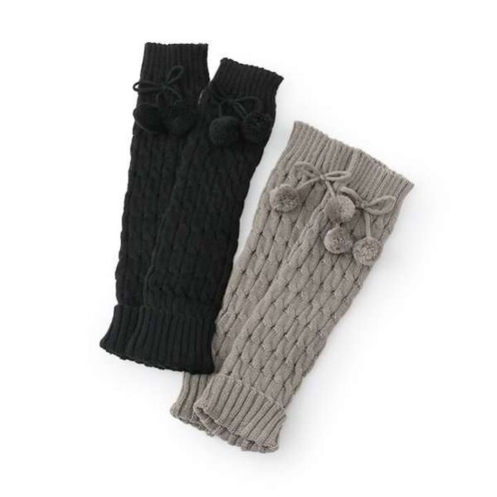 Leg Warmers,Black, medium image number 4