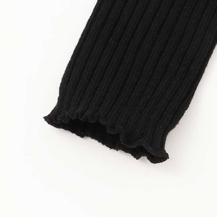 Ribbon Leg Warmers,Off white, medium image number 3