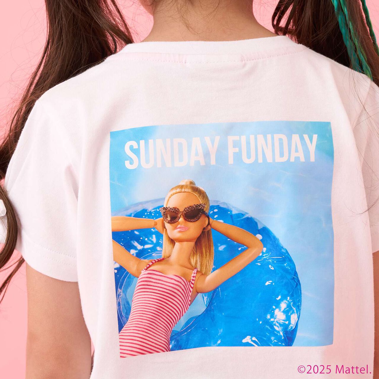 [Barbie] Sleeve Tuck T-Shirt,White, large image number 26