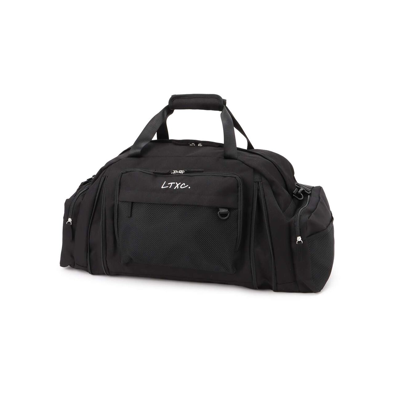 [LTXC] [43-50L Capacity] Water-Repellent Expandable Boston Bag,Black, large image number 7