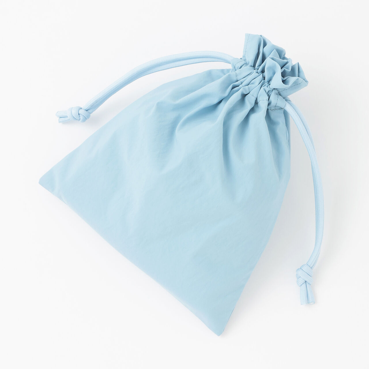 Hooded Mini Poncho,Blue, large image number 7