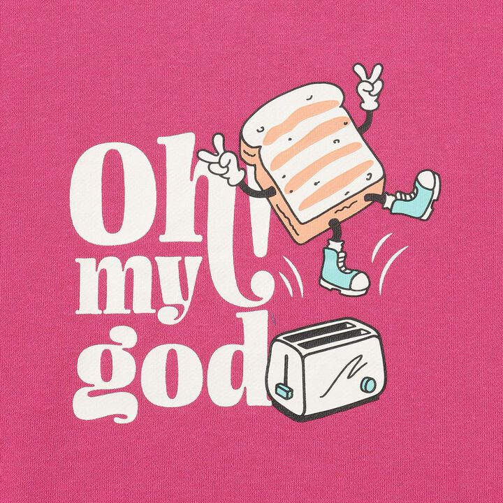 OMG Print Pullover,Blue green, medium image number 4