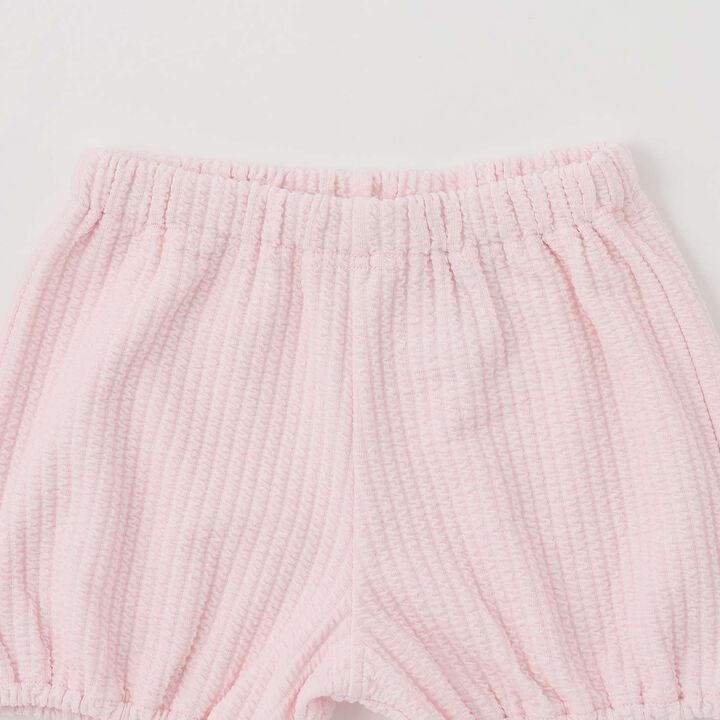 Dress Embroidery Docking Dress with Bloomers Set,Off white, medium image number 10