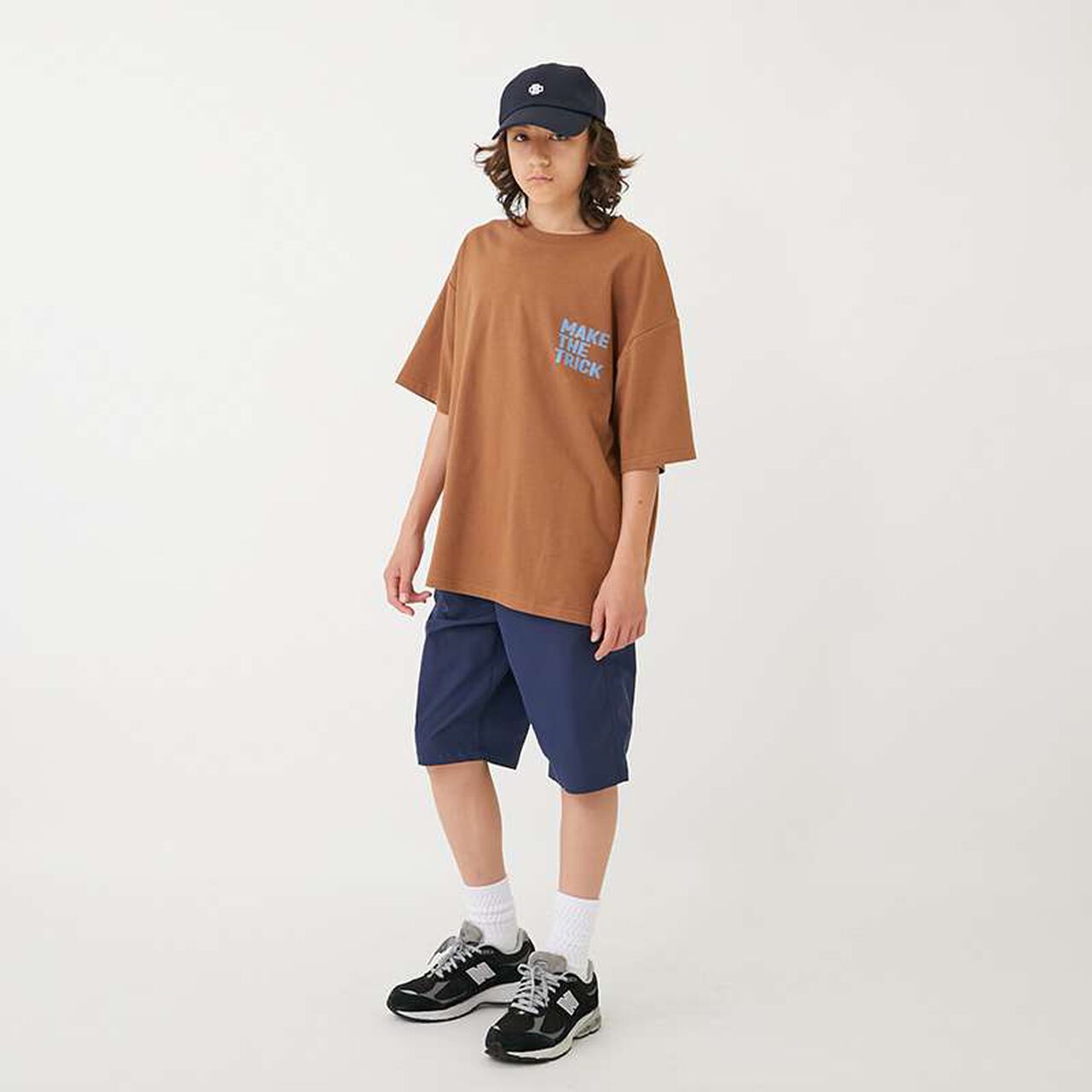 [Cool Touch] High Cool Cotton Dog Print Short Sleeve T-Shirt,Blue, large image number 21