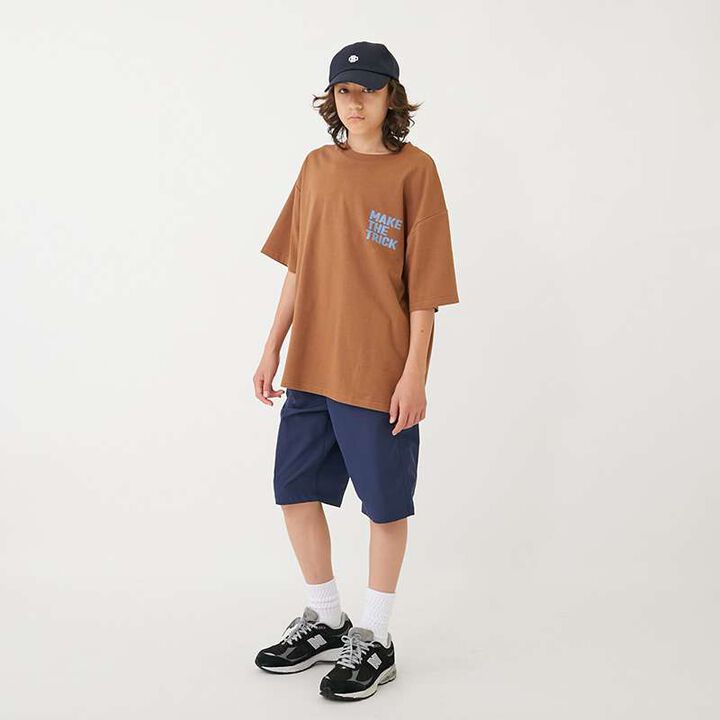 [Cool Touch] High Cool Cotton Dog Print Short Sleeve T-Shirt,Blue, medium image number 21