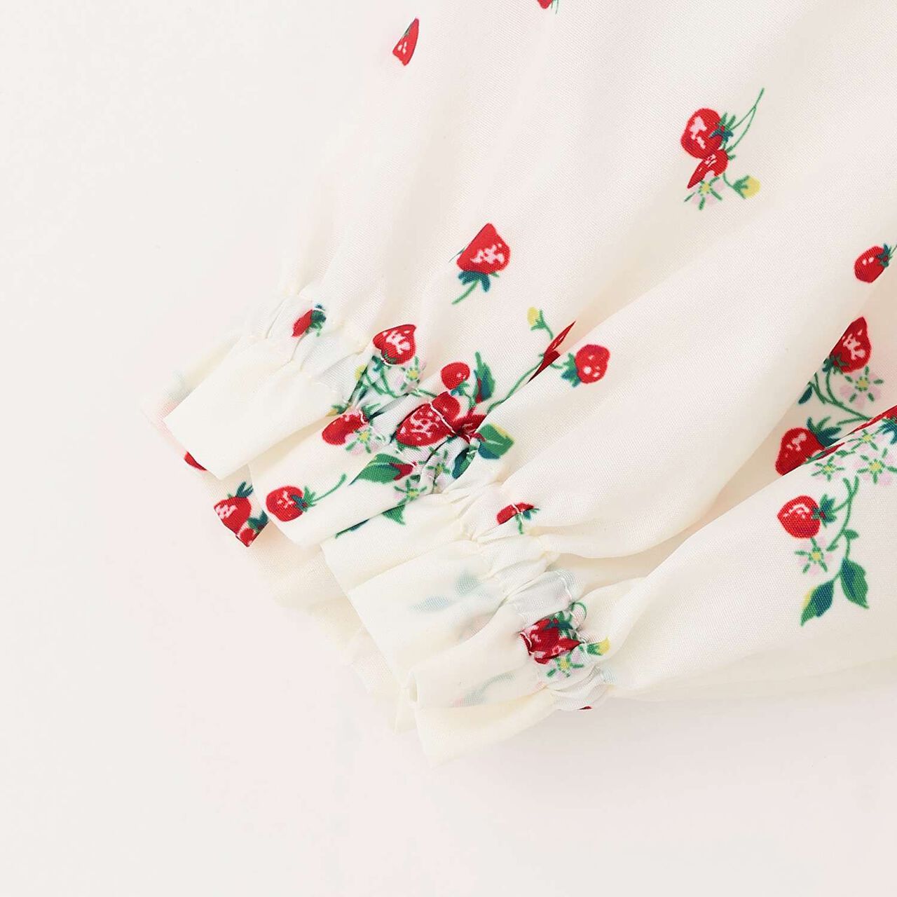 Wild Strawberry Raincoat,Pearl white, large image number 3