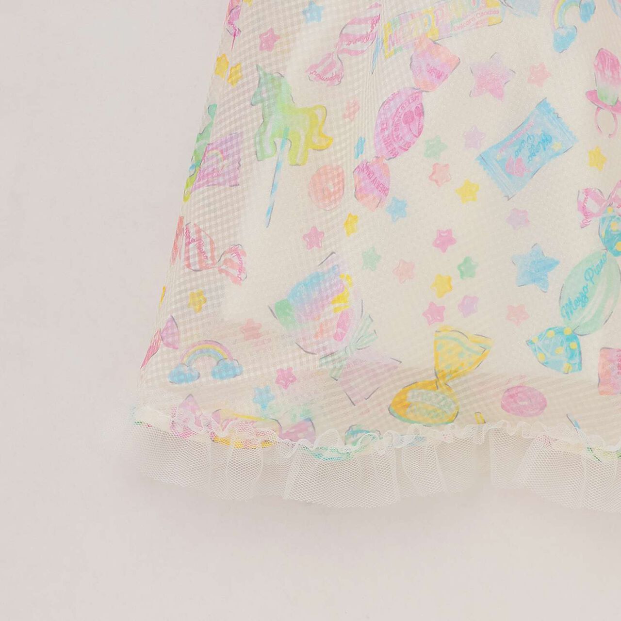 [Restock] Candy Pattern Docking Dress,Lemon yellow, large image number 4