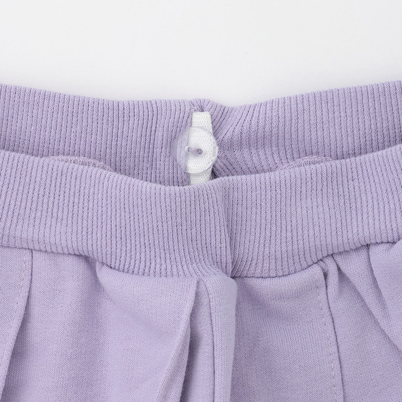 [100% Cotton] Half Zip Skirt-Shorts Outfit Set,Charcoal gray, large image number 16