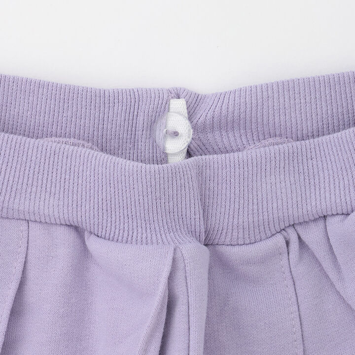 [100% Cotton] Half Zip Skirt-Shorts Outfit Set,Charcoal gray, medium image number 16
