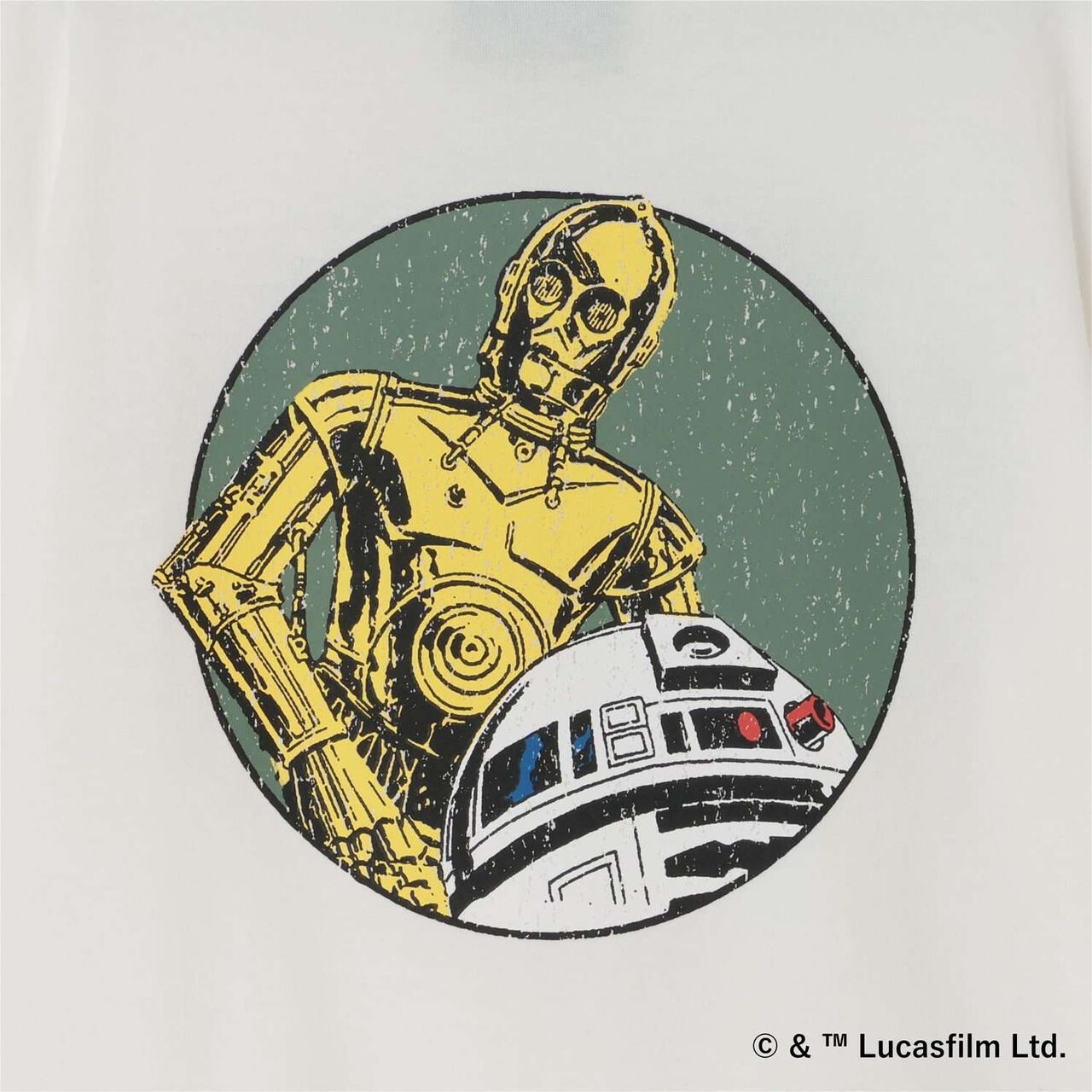 [STAR WARS] [Anti-Stain・Quick-Dry・Shape Retaining] Assorted Back Print T-Shirt [MNCM],Charcoal gray, large image number 5
