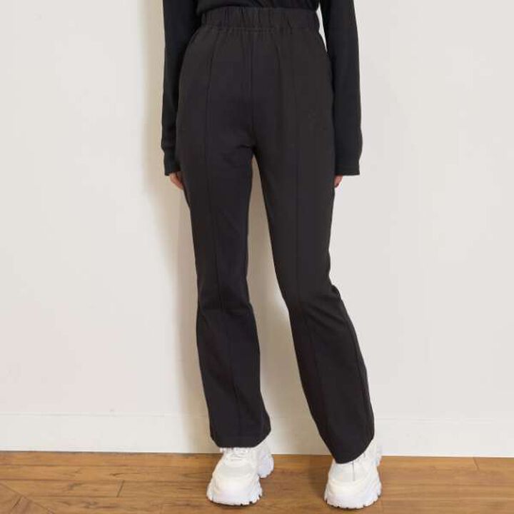 [LTXC] Stretch Easy Flare Cut Pants,, medium