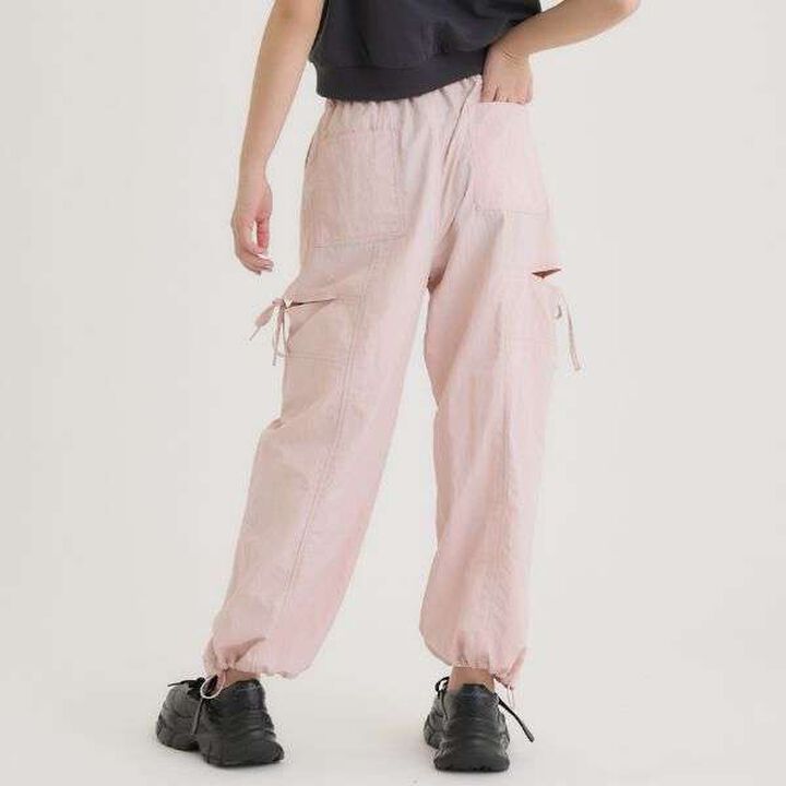 Slit Ribbon Shaka Pants,Black, medium image number 22