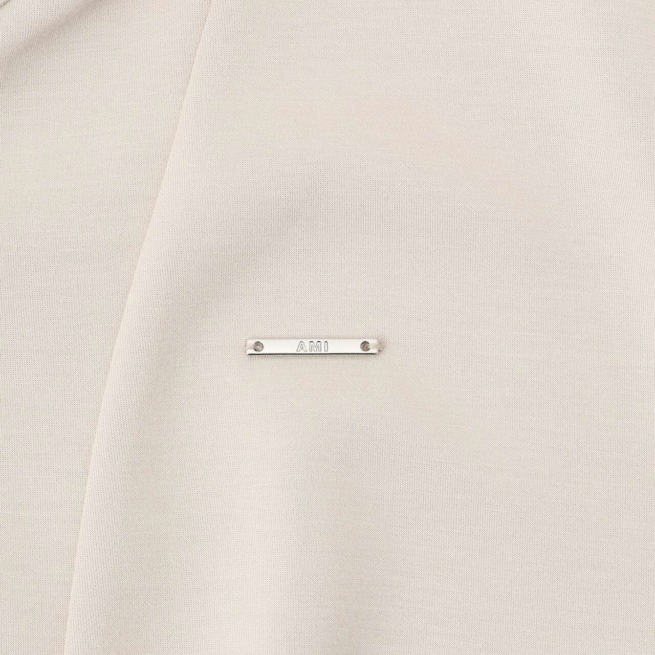 [AMI] Cardboard Half-Zip × Long Sleeve T-Shirt Set,Black, large image number 5