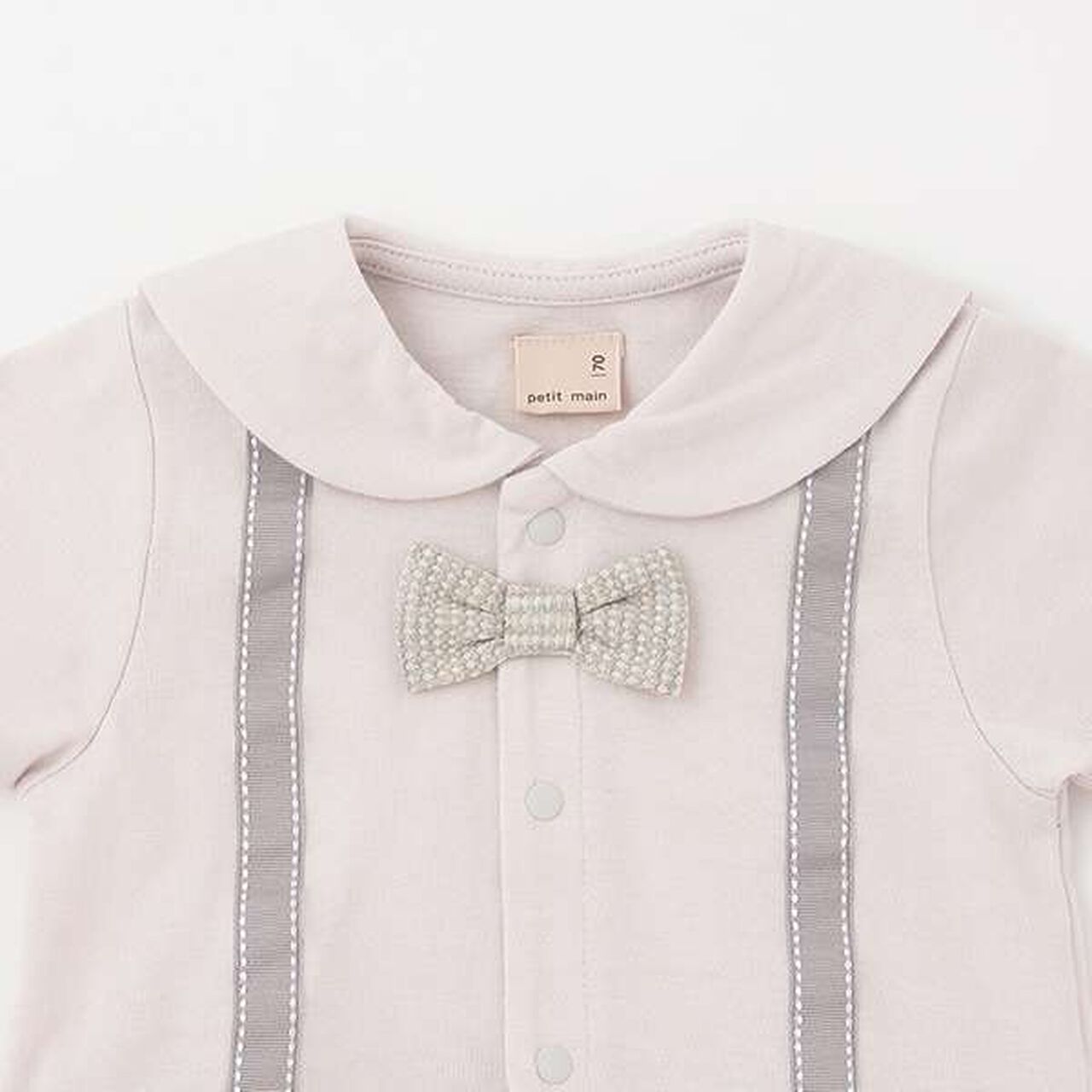 Short-Sleeve Dressy Coverall,Off white, large image number 2