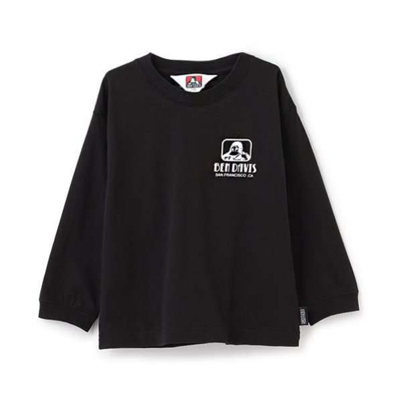 [BEN DAVIS] Graphic Tee,Black, large image number 5