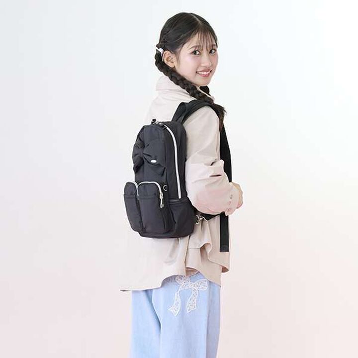 Ribbon Sling Bag,Black, medium image number 12