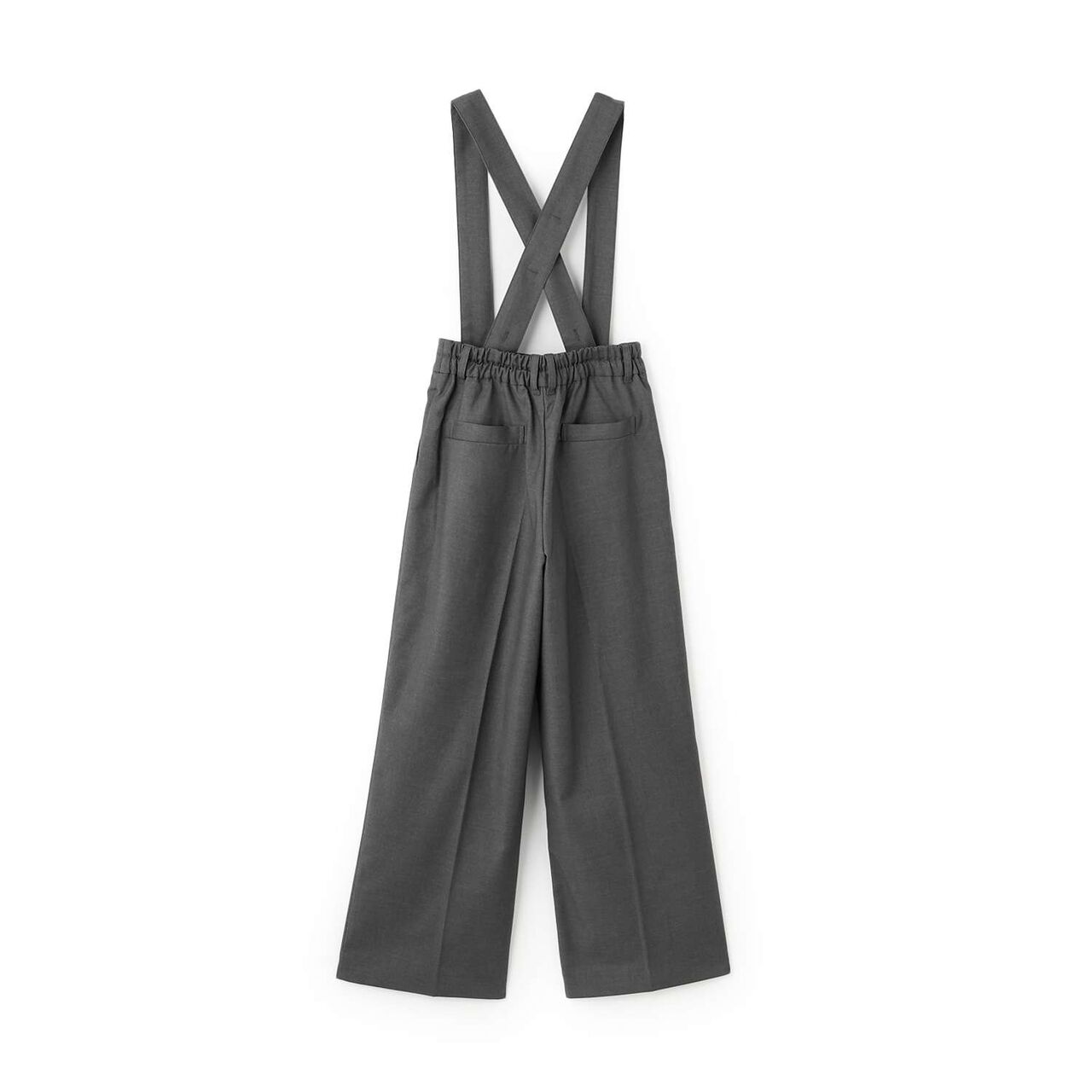 [AMI] Suspender Slacks Pants,Charcoal gray, large image number 1