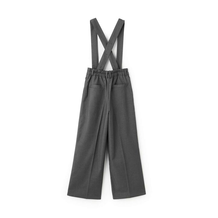 [AMI] Suspender Slacks Pants,Charcoal gray, medium image number 1