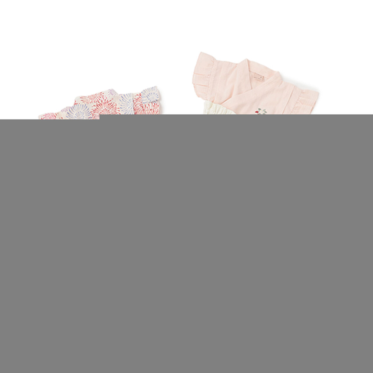 Girls Baby Jinbei,Red, large image number 20