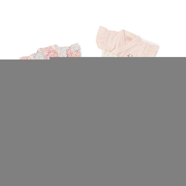 Girls Baby Jinbei,Red, medium image number 20