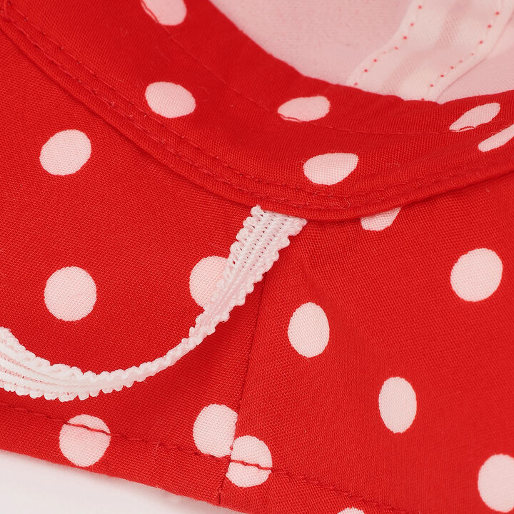 Sunshade Fruit Hat [UV Protection] [Made in Japan],Red, medium image number 6