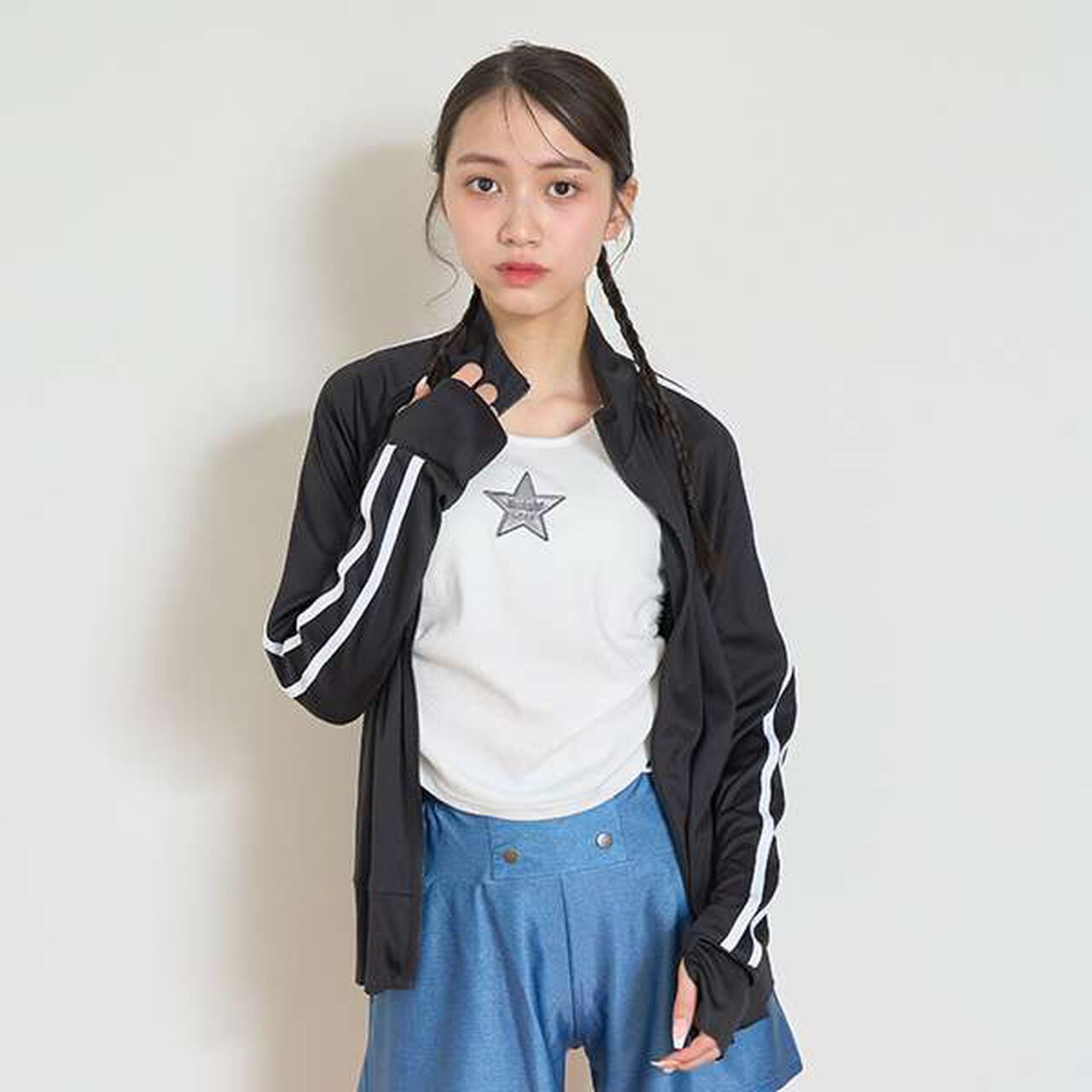 [SWIM] UV Jacket with Finger Holes,Milky white, large image number 3