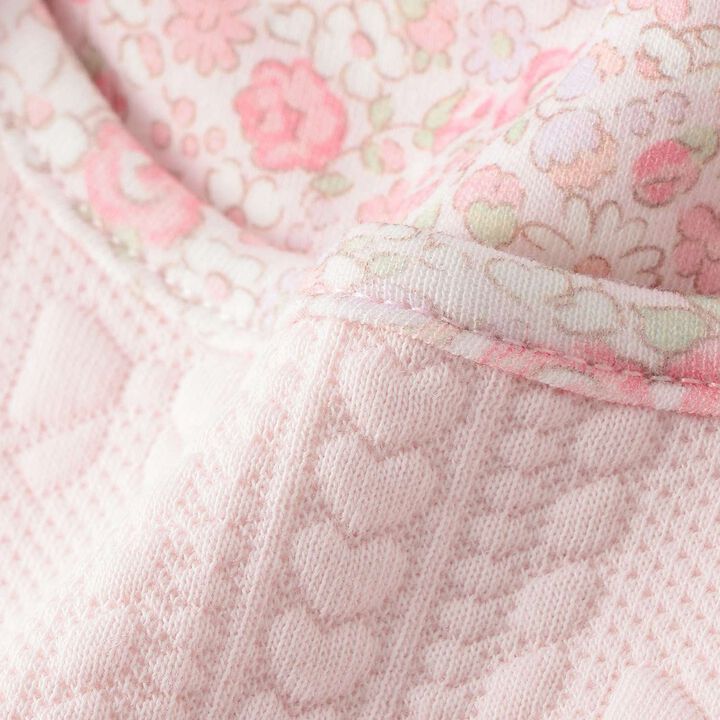 Puffed Jacquard Rose Embroidery Sleeper,Light pink, medium image number 6