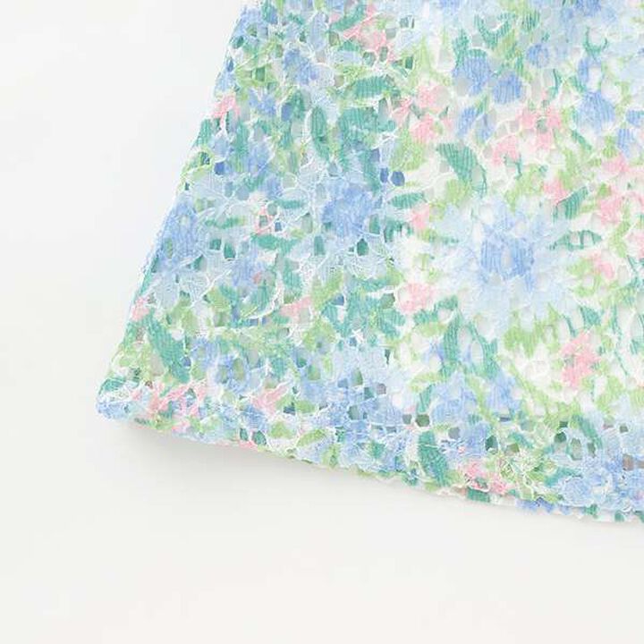 Floral Lace Tunic,Lemon yellow, medium image number 6