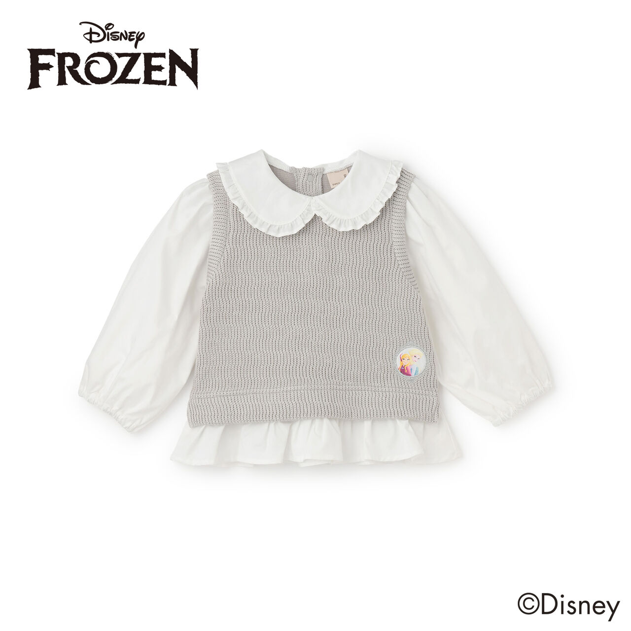 [Frozen] Vest Docking Top,Gray, large image number 5