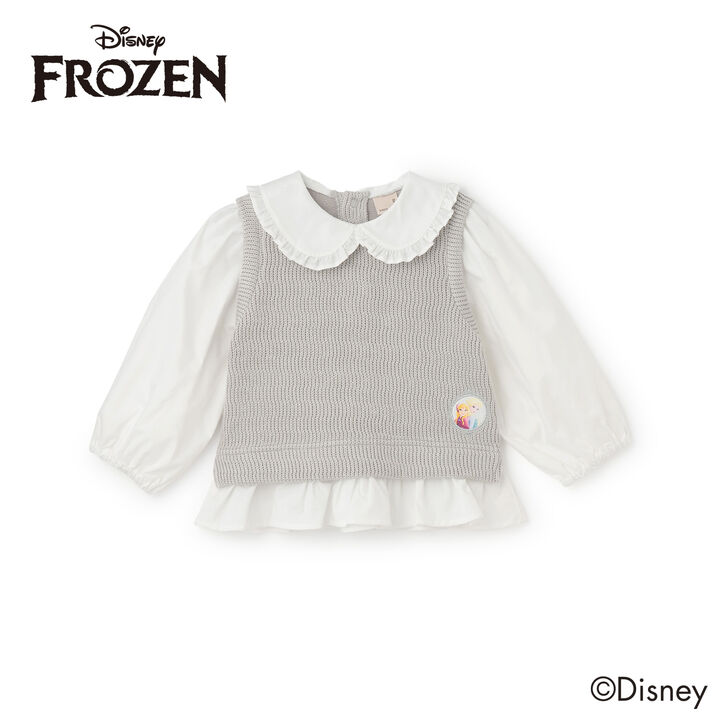 [Frozen] Vest Docking Top,Gray, medium image number 5