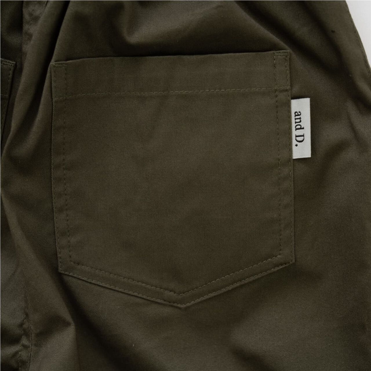 Stretch Tuck Balloon Pants,Light khaki, large image number 7