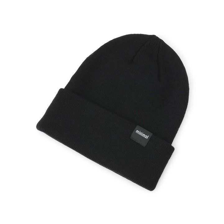 Color Knit Beanie,Black, medium image number 0