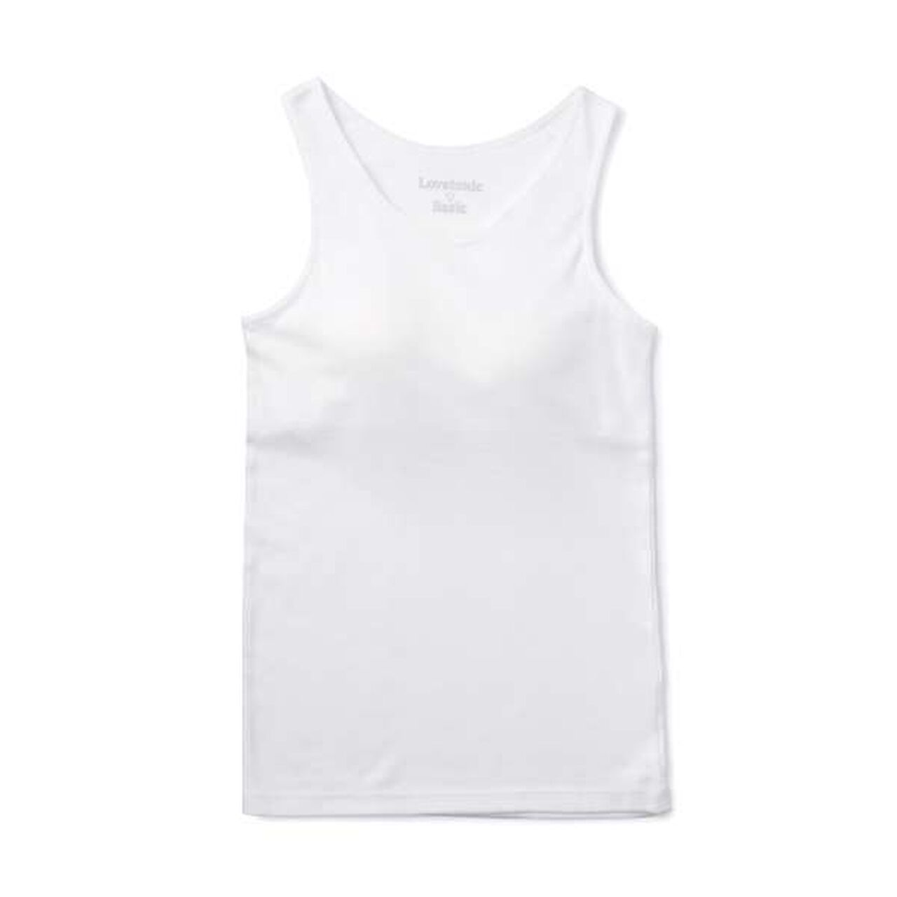 Basic C100% Tank Top with Padding,Mocha tea, large image number 10