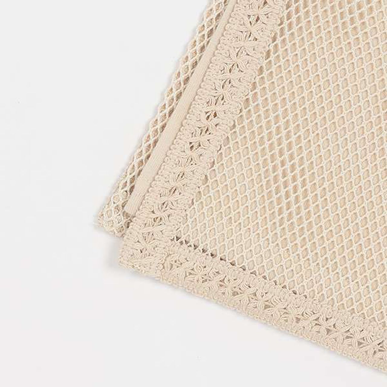 Floral Mesh Tank Top,Ivory, large image number 6