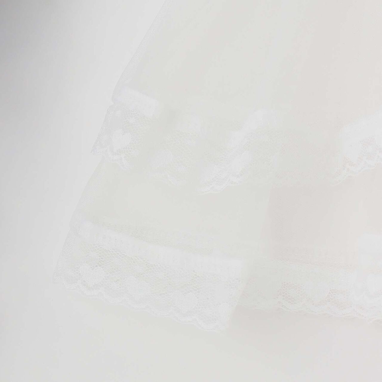 Tulle Frill Belt,Off white, large image number 5