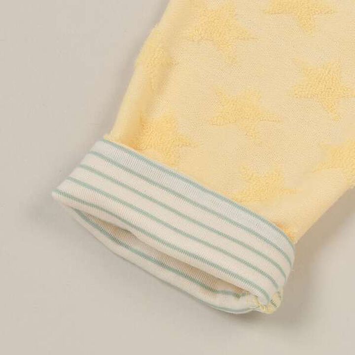 Star Jacquard Pile Cardigan [Made in Japan],Cream, medium image number 6