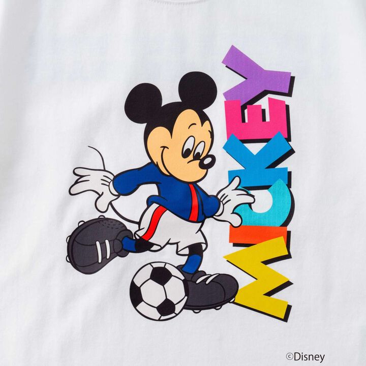 [Parent-Child Matching] [Disney] Soccer Short-Sleeve T-Shirt,White, medium image number 14