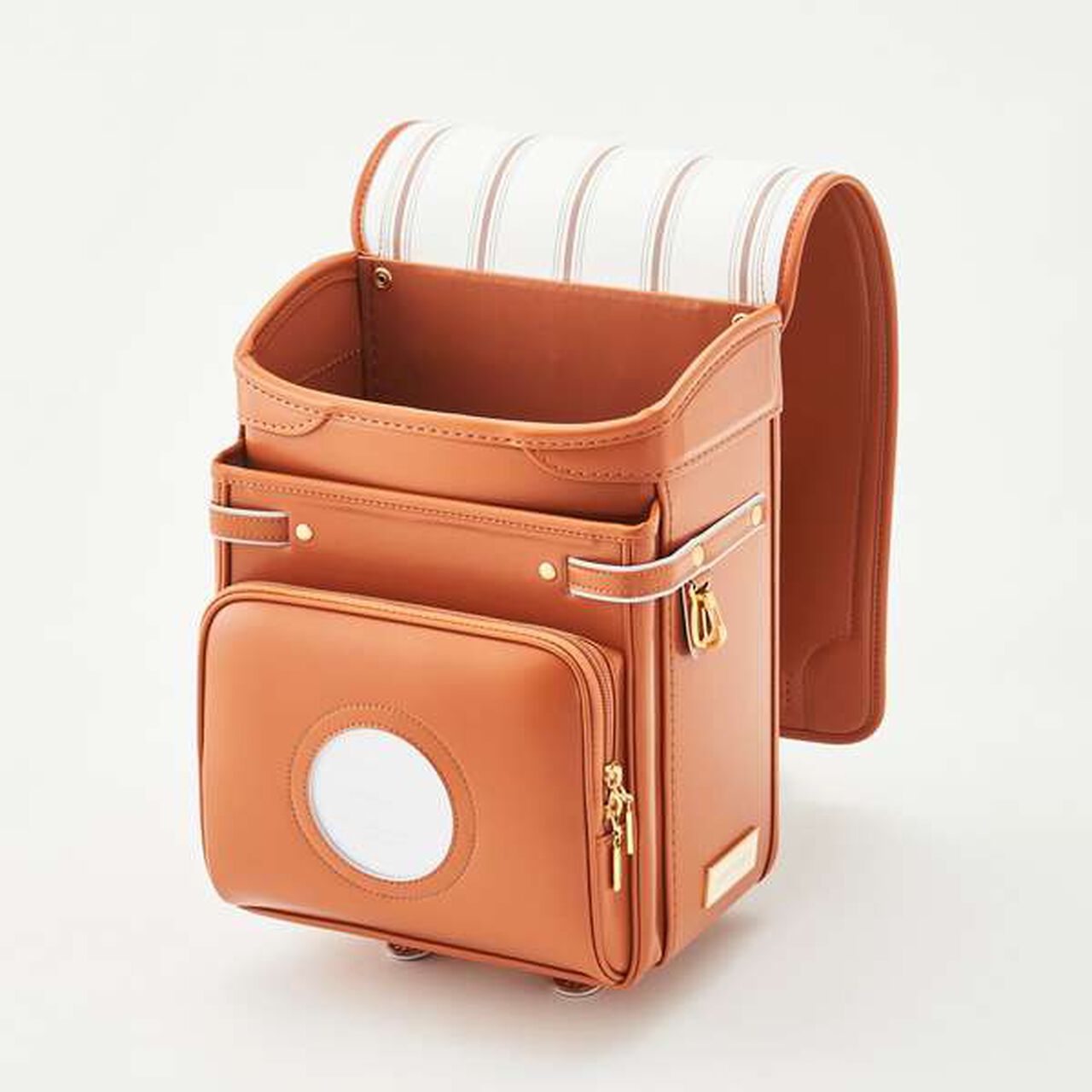 [Web Exclusive] School Backpack [Stripe Pattern],Camel, large image number 18