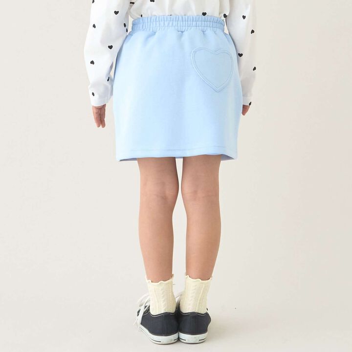 [School-Ready] Puff Sweat Skirt (with Shorts),Ivory, medium image number 19