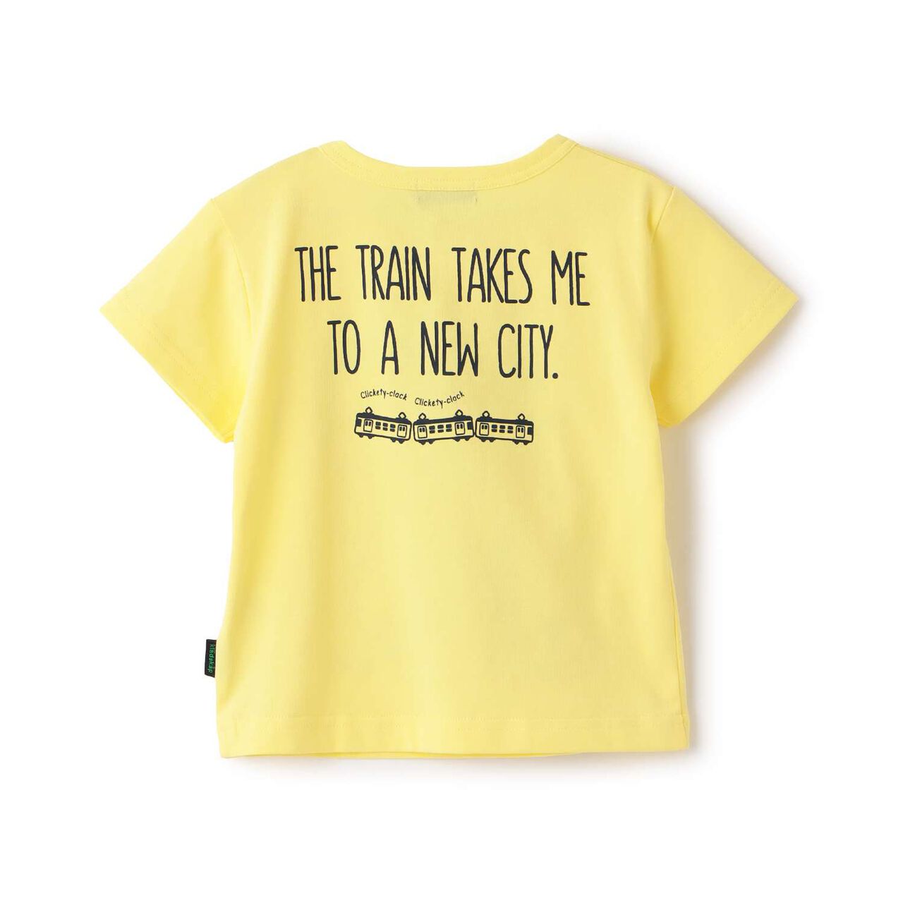 [Popular Item Restocked] [Not Available at Physical Stores] Train and Tracks Short Sleeve T-Shirt,Cream, large image number 1