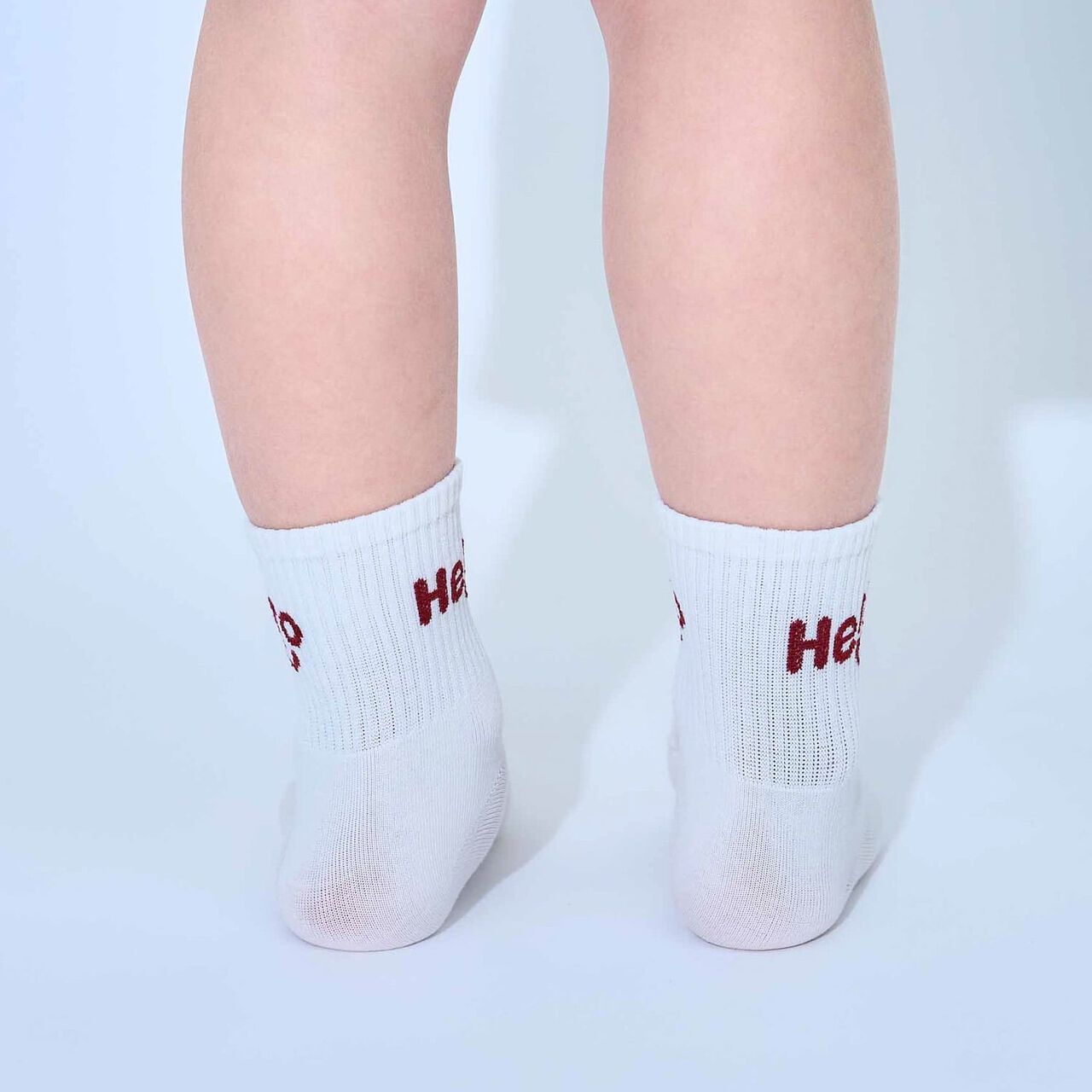 HELLO Socks [Kids] [Boys & Girls],Pearl white, large image number 7
