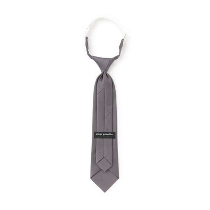 Solid Tie,Gray, medium image number 1