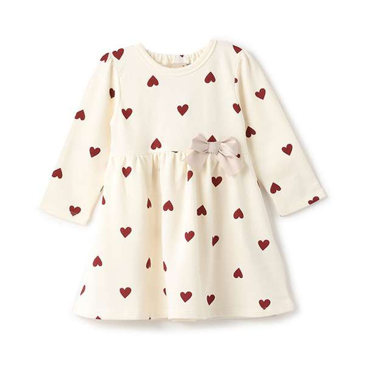 [GOOD PRICE] Fleece One-Piece Dress,Navy, large image number 11