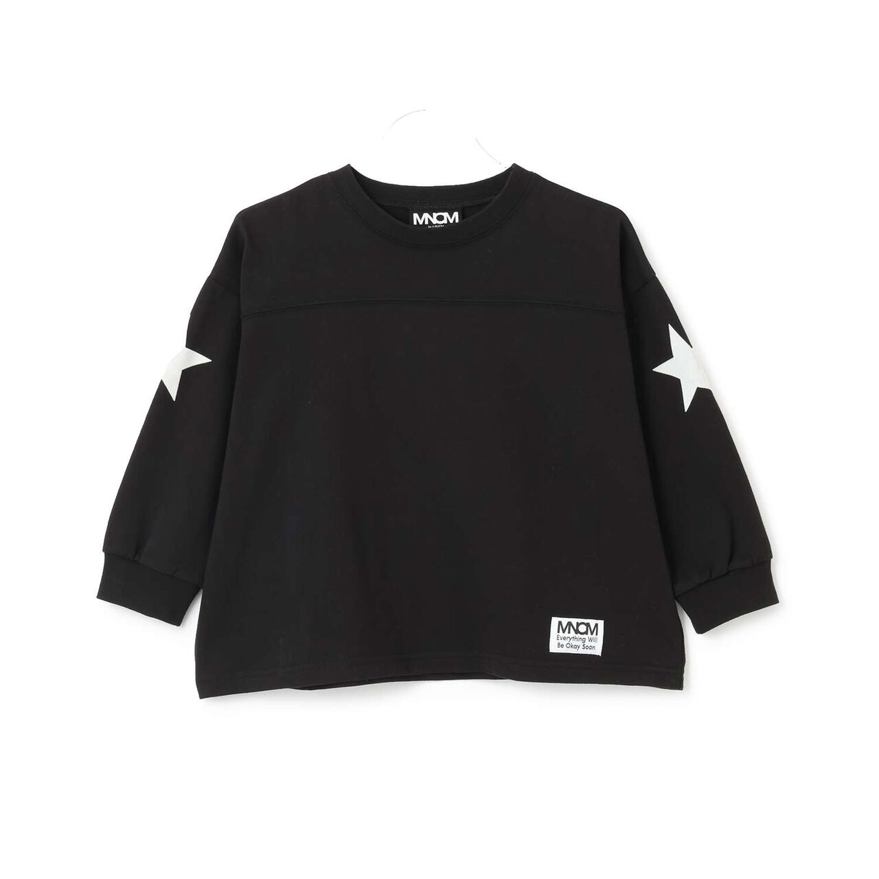 Anti-Stain Quick-Dry Back Print T-Shirt [MNCM],Navy, large image number 3