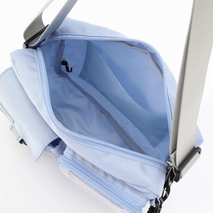 [LTXC] Clear Lame Pocket Shoulder Bag,Black, medium image number 13