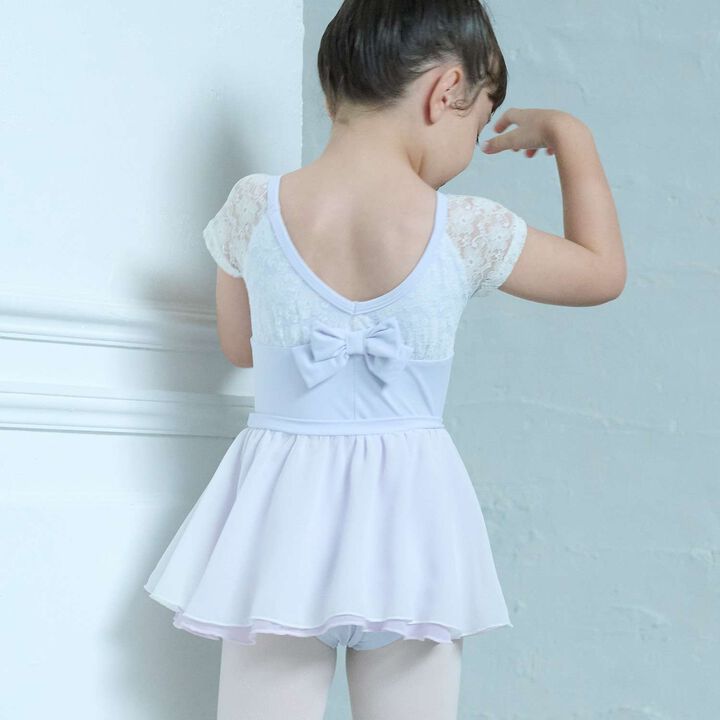 Ballet Lace Leotard Set,Light green, medium image number 3