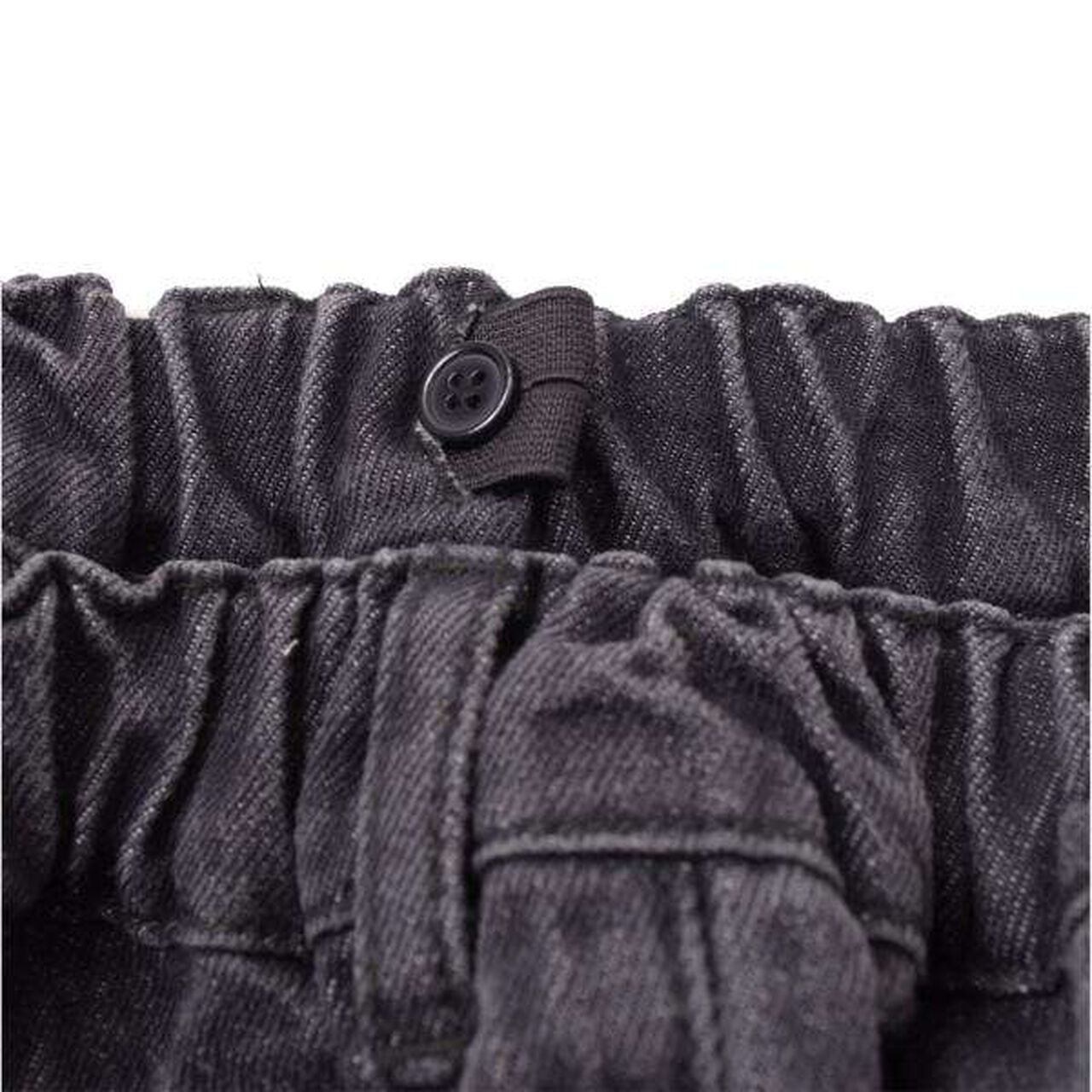 Denim Baggy Pants,Blue, large image number 5