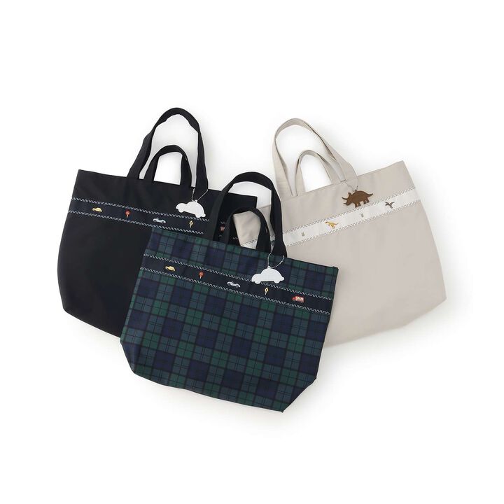 [Preschool & School Goods] Boys' Embroidered Lesson Bag,Light beige, medium image number 6